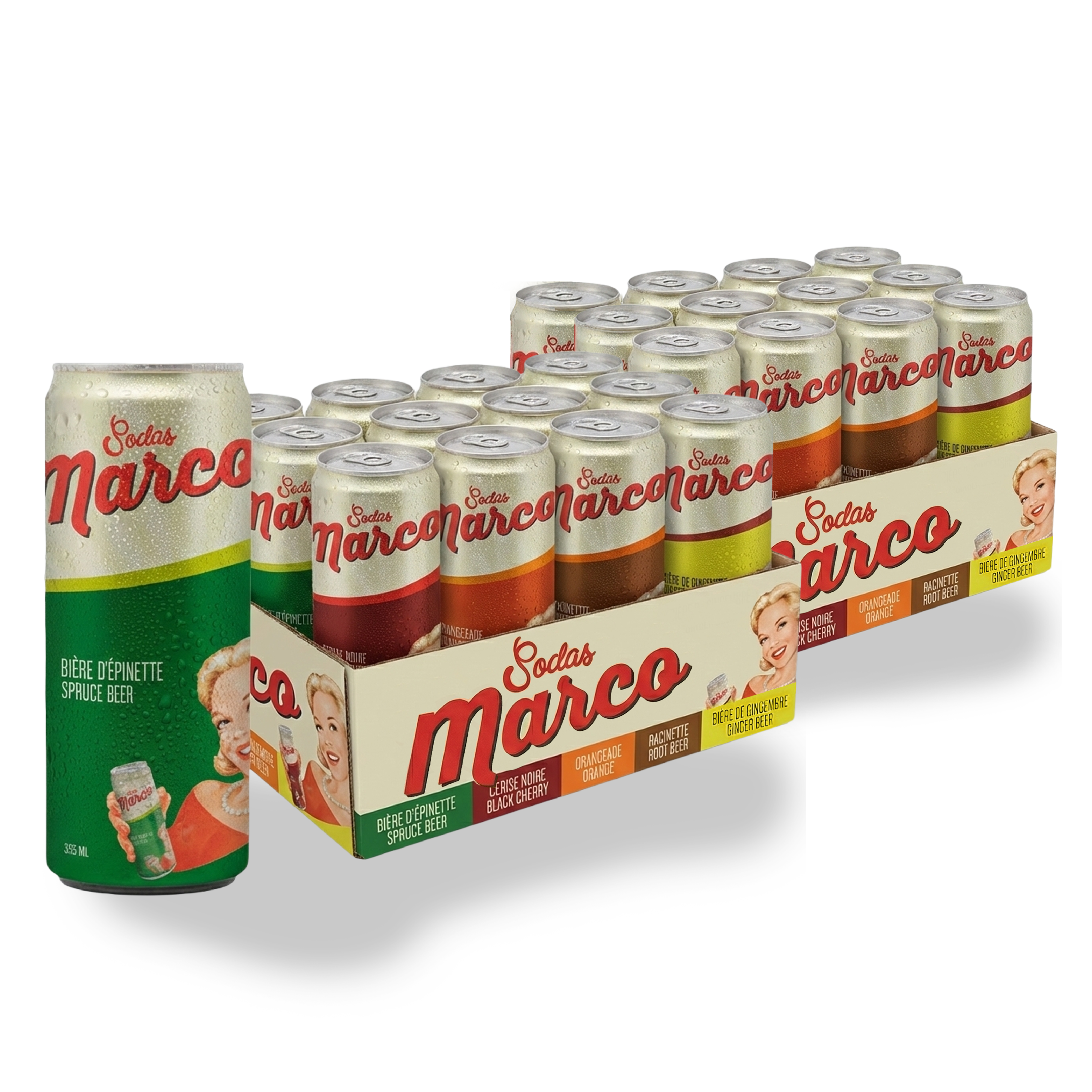 Pack Découverte | 2 Caisses Mixtes Sodas Marco